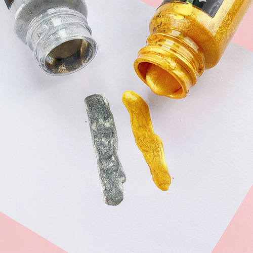 Flower Cambodia Acrylic Stroke Gold Paste Crystal Glue Accessories DIY Graffiti Art Pigment Stroke Hand-painted Liquid Gold Powder