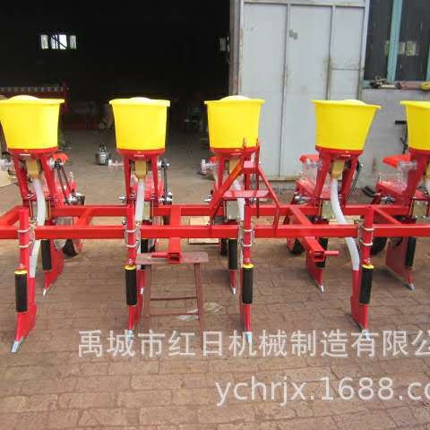 玉米播种机供应5行精密玉米播种机2BYSF 5大豆施肥播种机