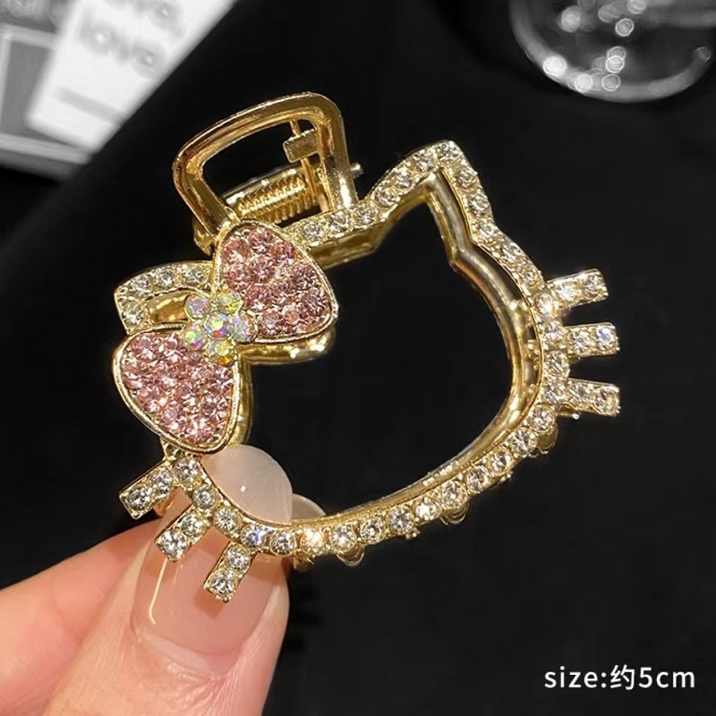 핑크 리본 고양이 스크래치 클립