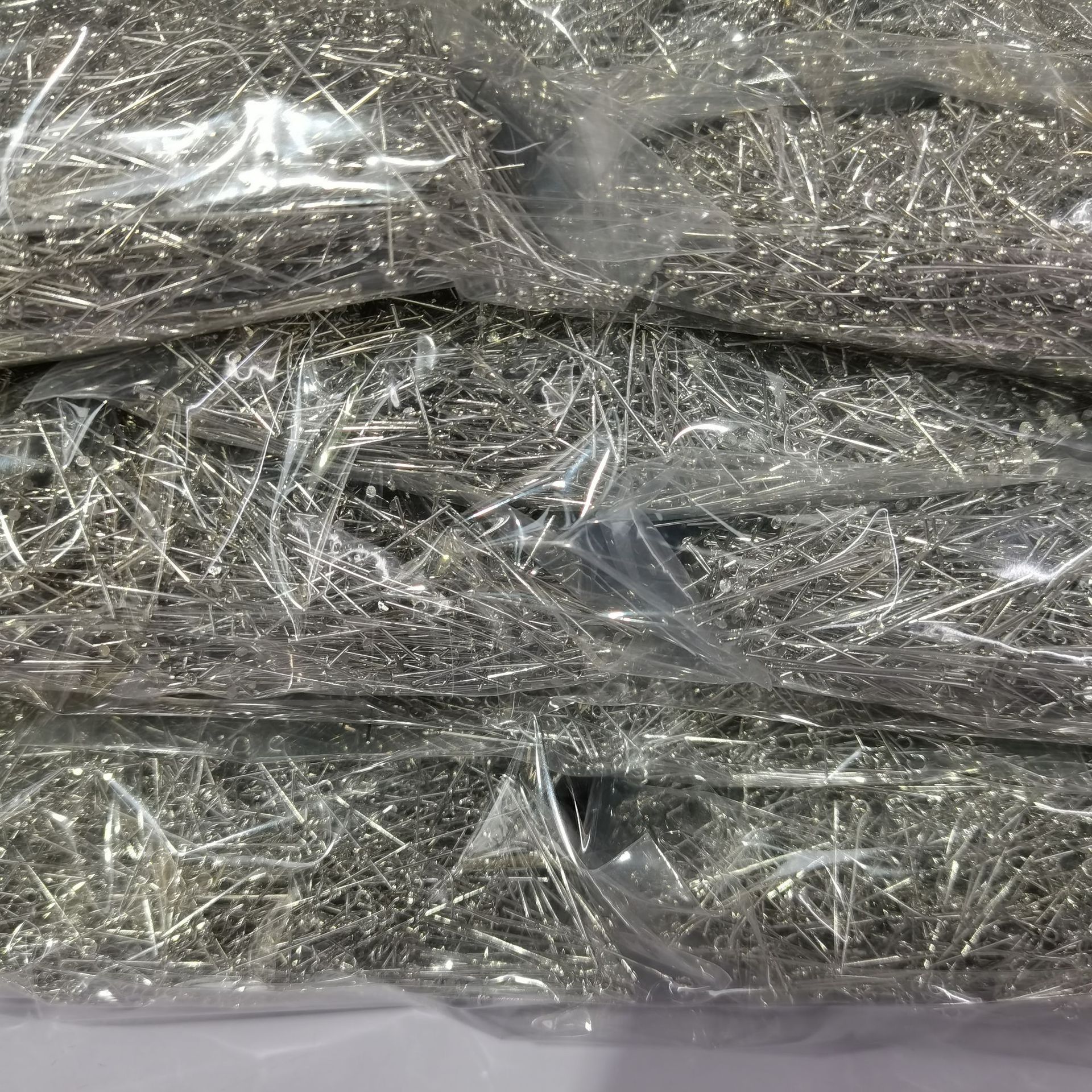 18k 14k envuelto en oro de color que preserva la aguja de nueve caracteres aguja en forma de t aguja de bola DIY hecho a mano de cobre con cuentas de aguja accesorios de joyería material