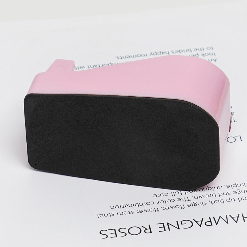 E Commerce Pink Office Set, Stapler, Staples, Tape Holder, Plush Notebook, In Stock._voghion.com