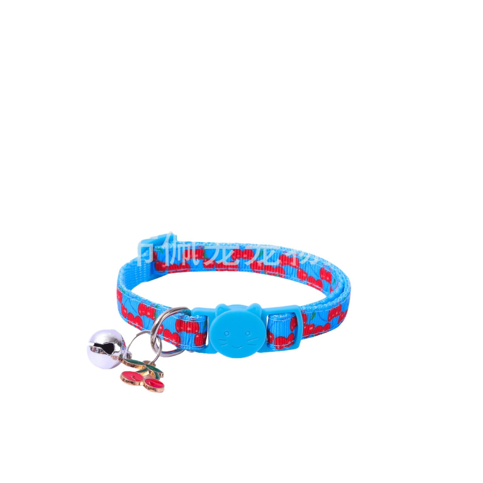 Pei Pet nuevo collar de gato de frutas de correas para mascotas con accesorios de frutas campana collar para mascotas punto de fábrica