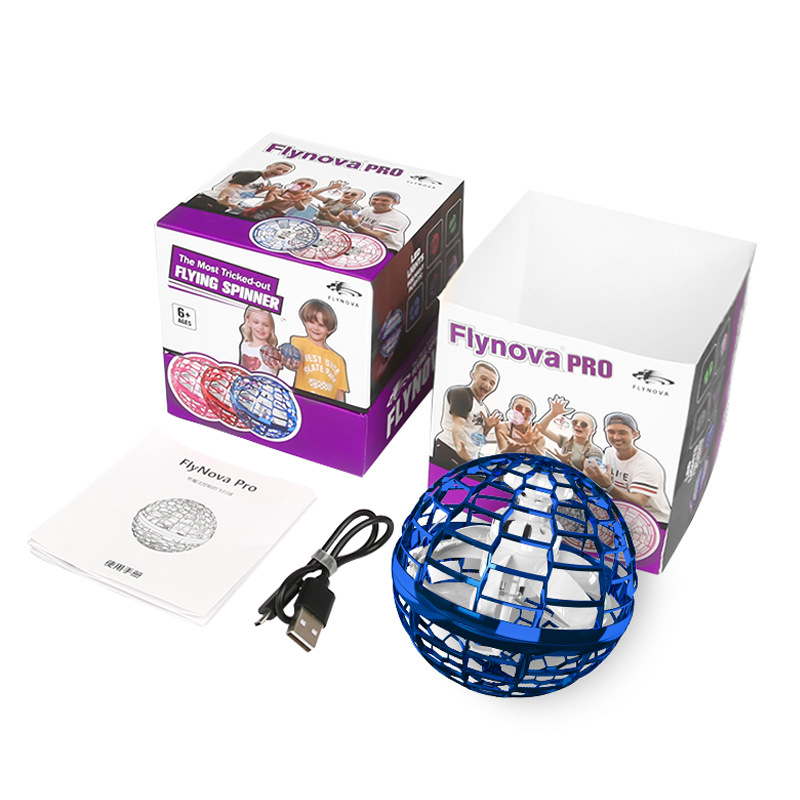 Flynova segunda generación de giroscopio de vuelo ruta libre swing Bola de vuelo UAV inducción de juguete de Navidad