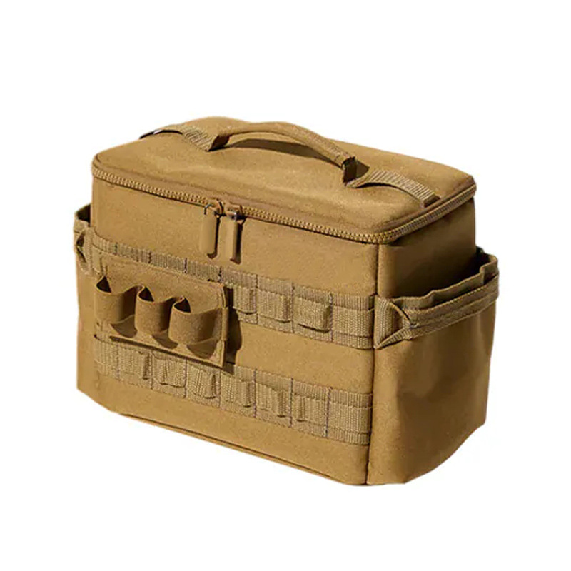 Bolsa de almacenamiento de campamento transfronterizo portátil al aire libre cocina de campamento herramientas suministros accesorios bolsa de almacenamiento equipo táctico
