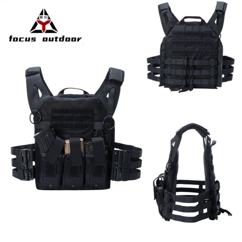 Amazon deportes al aire libre chaleco de combate de campo chaleco chaleco táctico resistente al desgaste chaleco de entrenamiento de camuflaje