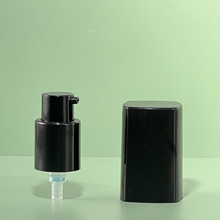 18牙粉泵 CD喷雾喷头 注塑弧形方罩 粉底液/乳液按压泵头