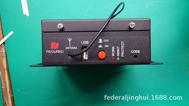 Wireless Remote Control Siren Horn 12V24V Vehicle-Mounted Loudspeaker High-Pitched Alarm Sa620Kg + Square Mouth Horn