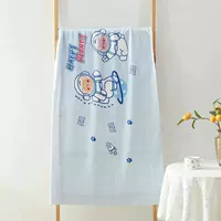 Детское мягкое полотенце для купания с мультяшным принтом, 70x140 см, разные дизайны