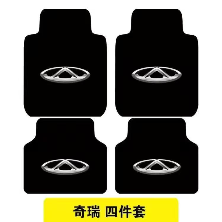 Transfronterizo de pie de coche GM alfombra antideslizante desgaste alfombra pie Mat cristal terciopelo coche pie Mat anti-sucio mat
