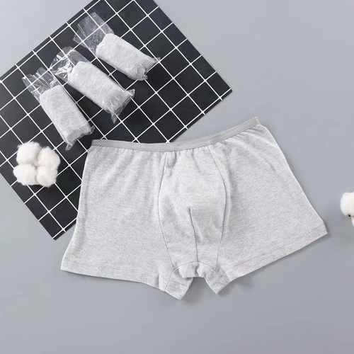 Source Factory Disposable Underwear Men's Wholesale Gray Cotton Travel No-Wash Convenient Nursing Pants for the Elderly