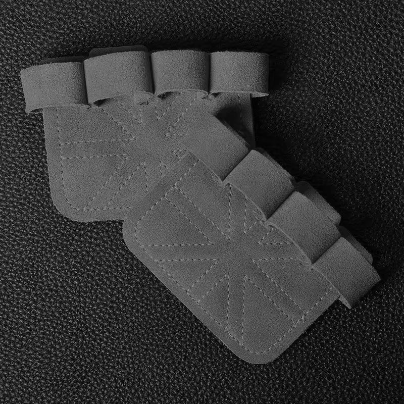 牛革は体を上にして滑り止めの手のひら専用のゴムバンドを持っています。|undefined