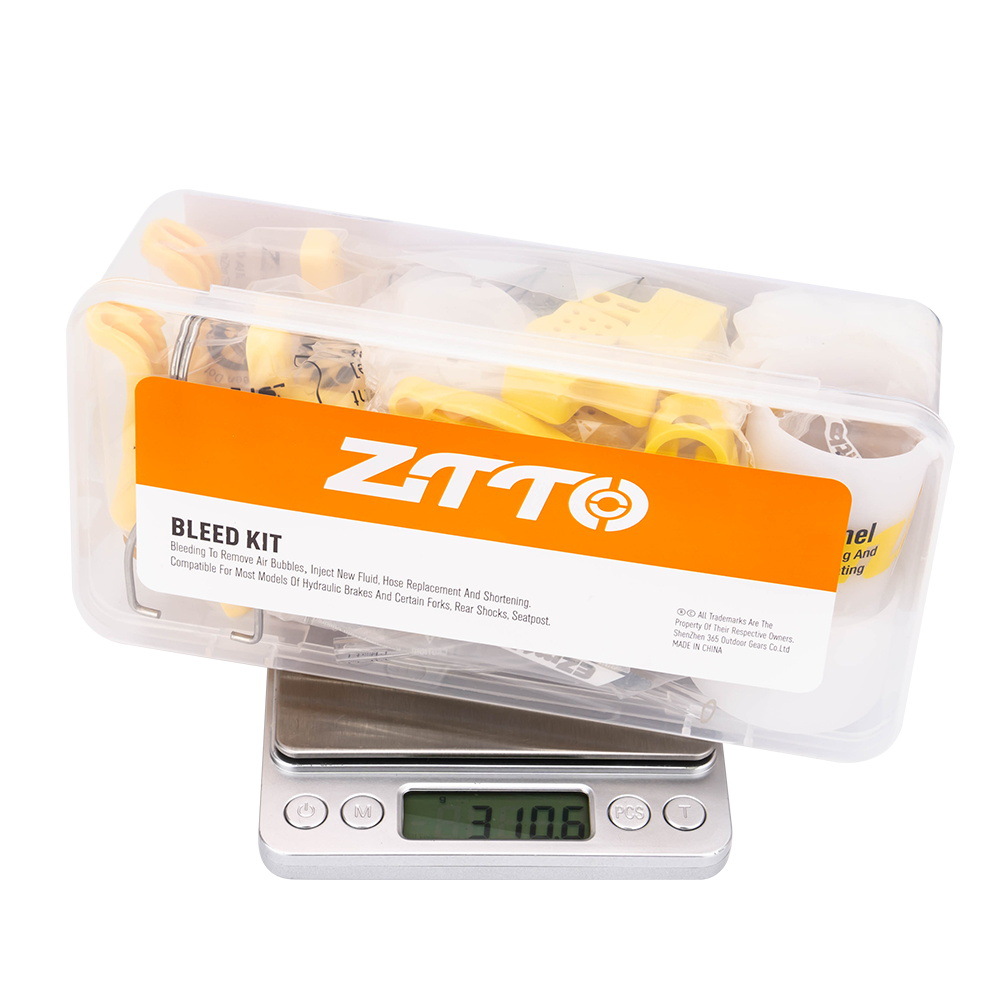 ZTTO Bicicleta Freno Plato de aceite Cambio de aceite Herramienta de inyección de aceite Coche de montaña Freno Versión universal Junta de metal