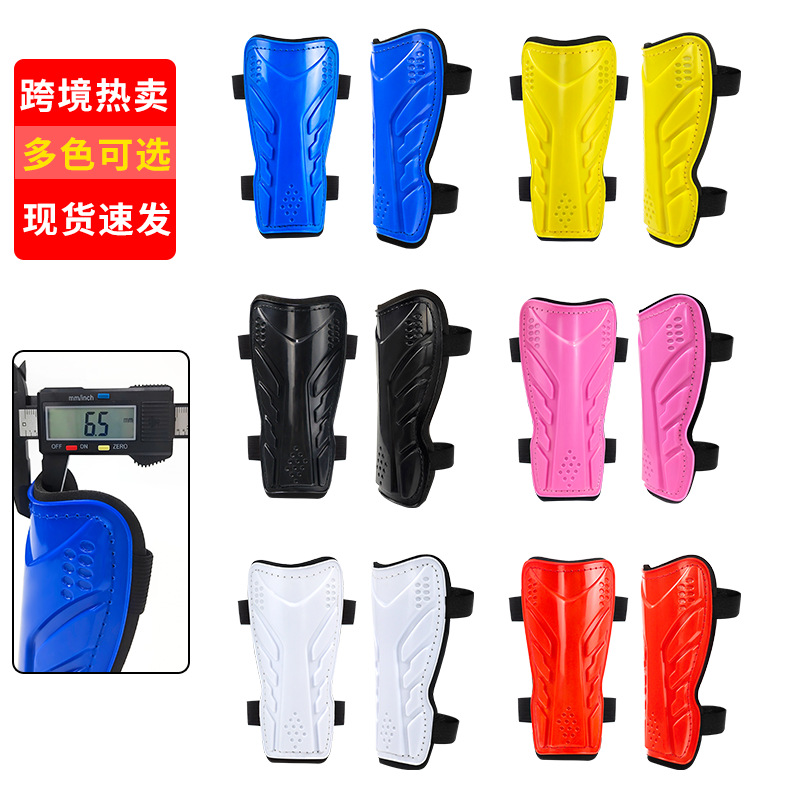 Cross-Border In-Stock Football Shin Guards for Children and Adults, Sports Knee Protection Equipment for Competition and Training