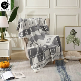 线毯;针织毯;披肩