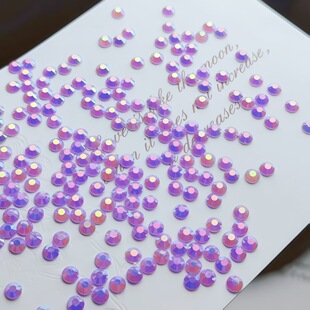 1 Gram of Colored Resin Rhinestones Flat-Back Rhinestones for DIY Nail Art, Clothing Accessories, Semi-Finished Products, Materials for Rhinestone Application
