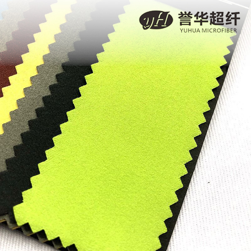 现货0.45mm彩色单面绒仿超纤 手套装具手机套内里仿超纤绒布