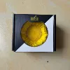 Lemon yellow 9-10cm single flower