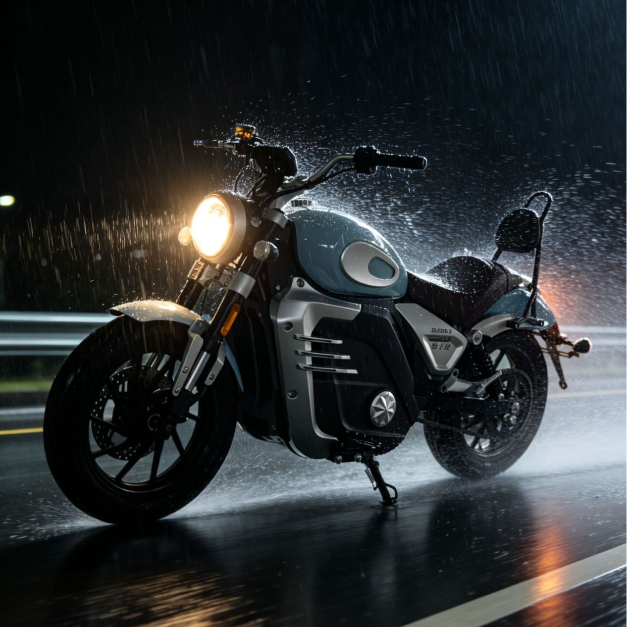 2026 nuevo crucero vintage príncipe Harley Wolverine 5000W comercio exterior central motor motocicleta eléctrica