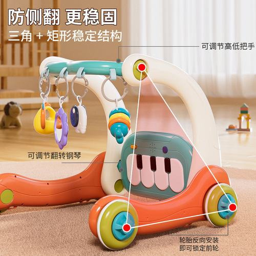 New Large Baby Toy Foot Piano for 0-1 Year Old Newborn Toddler Fitness Frame for 3 Month Early Education Baby