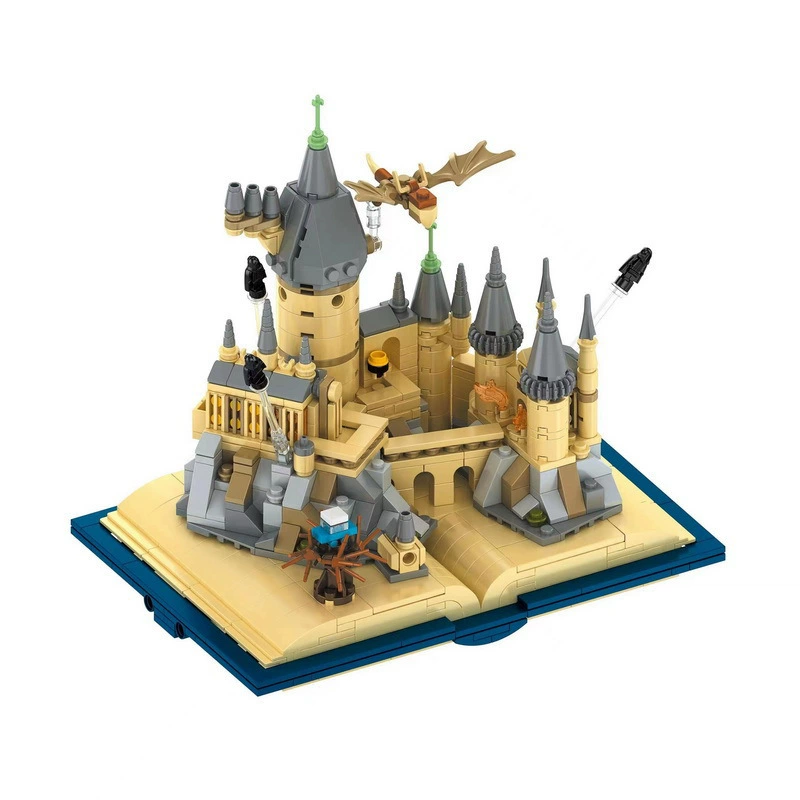 (Cross-border trading), lego, magic castle, three dimensional constructor, toy, Harry Potter