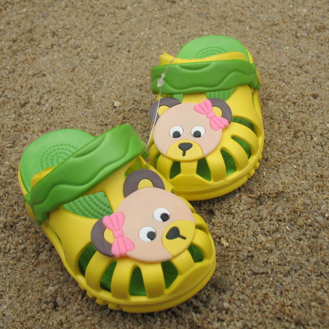 Поставка прозрачной детской обуви для сада Jelly Shoes Kids Children Clog