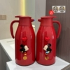 Peacock Blue [Pair of 2L Insulated Kettles] Kiss Minnie and Mickey