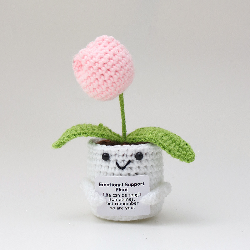 튤립 싱글 플라워 세팅 파우더 10호 버드 그린 리프 48호 68 표백 화분