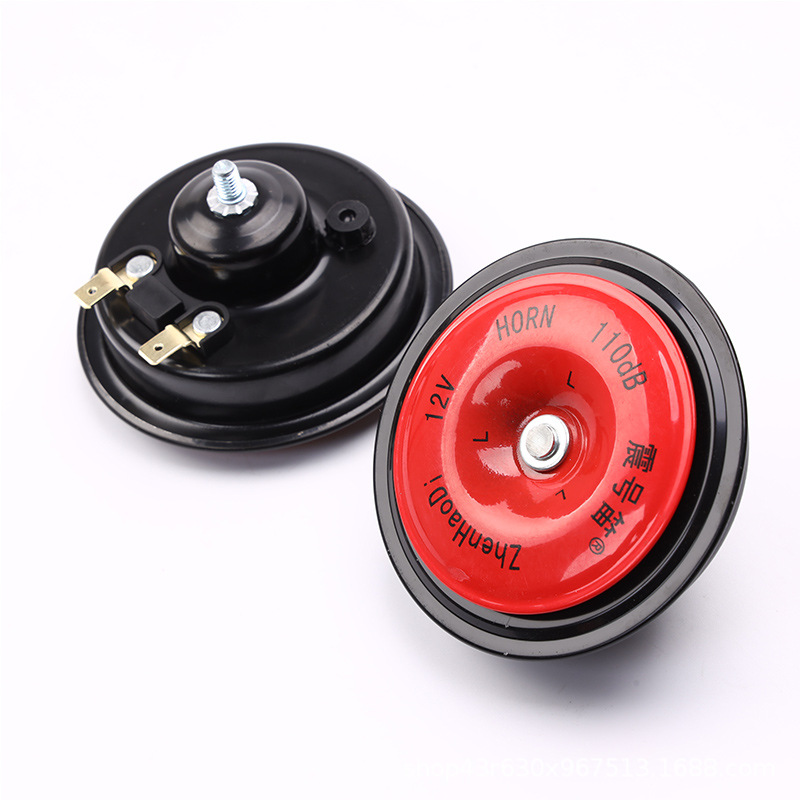 Zhenhao flauta 12V24V Cuenca-tipo silbato bocina eléctrica camión coche modificación universal impermeable color súper fuerte