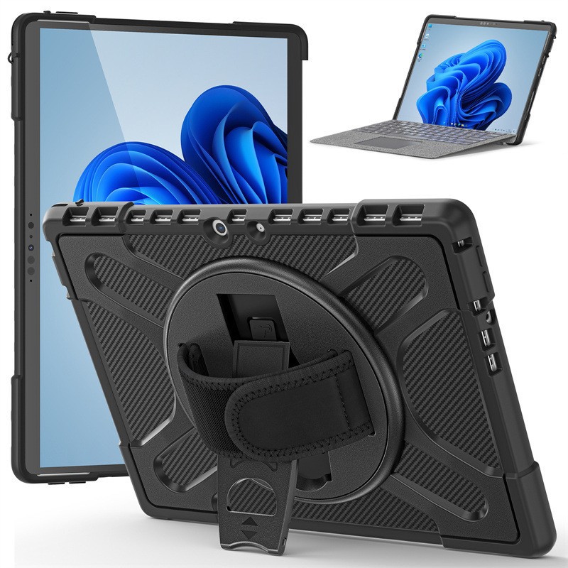 Microsoft Surface Pro 8 Pirate King PC bracket TPU protective case Pro4567 hand strap tablet case