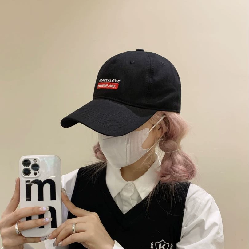 Hat for beloved, baseball cap hip-hop style, internet celebrity, American style