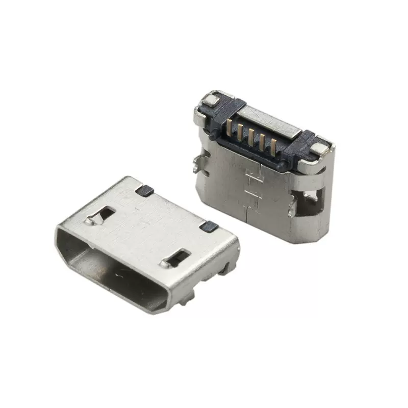 迈克前插后贴5.9铜壳有柱插座5手机尾座批发