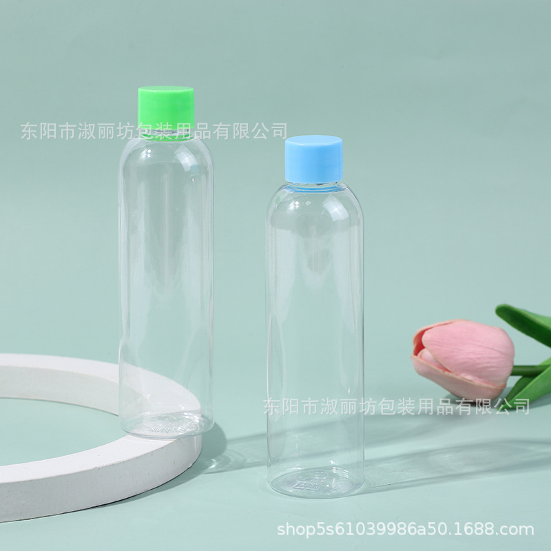 厂家批发120ml毫升 pet透明塑料瓶 样品瓶 分装瓶 带盖密封液体瓶