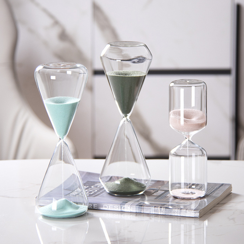 Reloj de arena decoración de tiempo decoración del hogar regalo creativo 30-tiempo cono nórdico reloj de arena