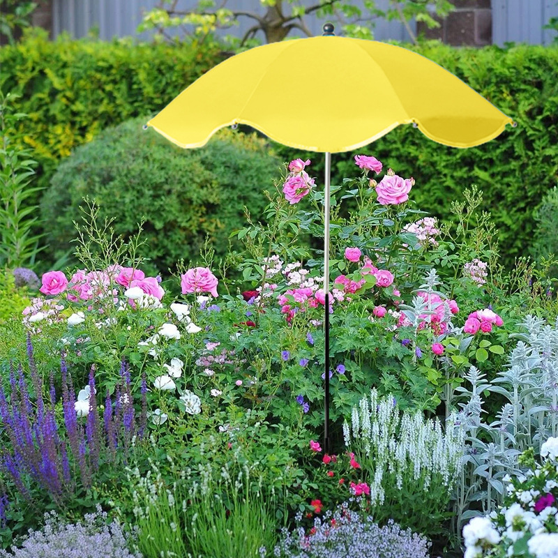 Cross-Border Selection of Amazon Ground-Mounted Umbrellas, Garden Plant Rain-Proof Sunshade Umbrellas, Outdoor Protective Ground-Mounted Umbrellas, Advertising Umbrellas