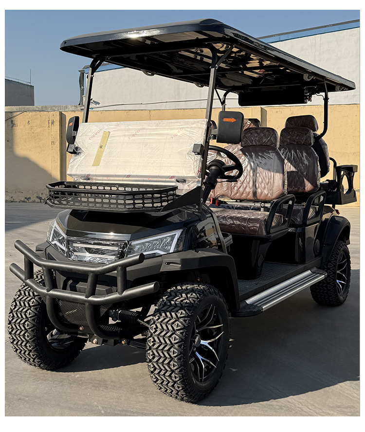 2-8 Seats Electric Golf Cart Park Tour Airport Shuttle Leisure Scenic Spot Sightseeing Car Export Export