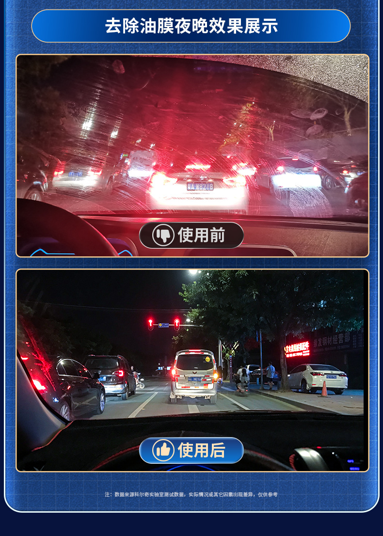 Kolchi Car Front Windshield Oil Film Remover Powerful Oil Removal Car Window Glass Oil Film Removal Paste