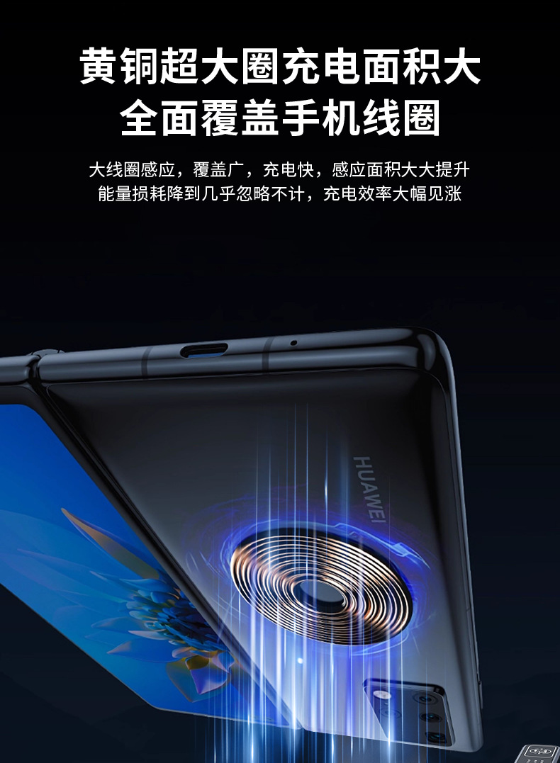 Innovative Folding Screen Car Phone Holder Universal 66W Fast Wireless Charger