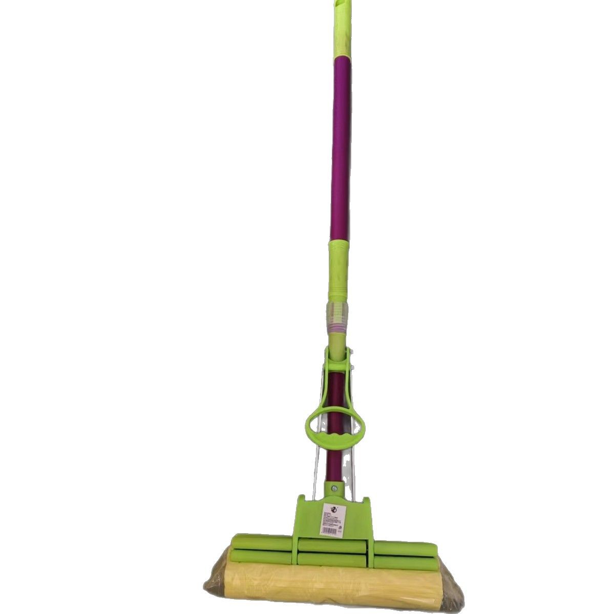 Esponja absorbente fregona perezosa mano libre lavado algodón fregona simple hogar retráctil rodillo fregona al por mayor