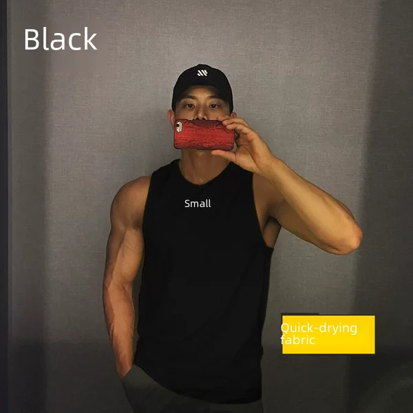 Cross-Border Amazon Summer Mesh Breathable Loose Sleeveless Men's Top Fitness Outdoor Casual Men's Sports Vest