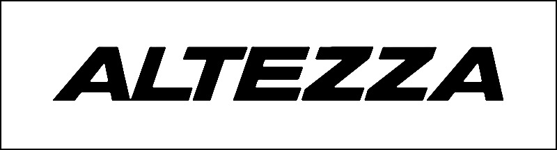 Suitable for Toyota Altezza Window Visor Window Rain and Sun Visor Rain Eyebrow