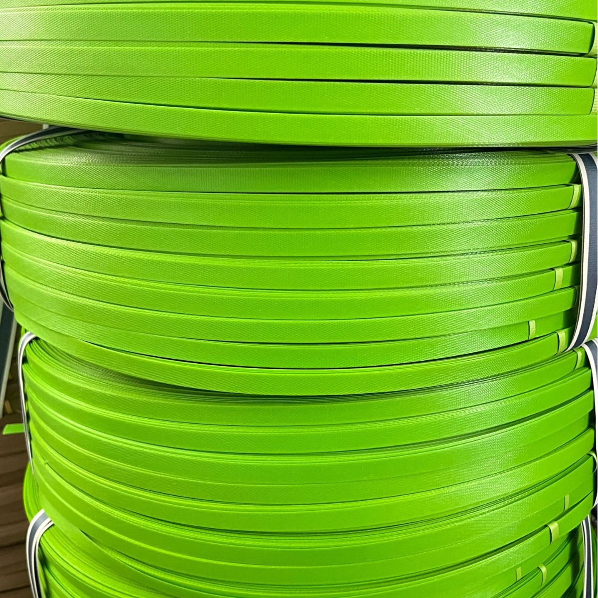 厂家批发PP草艺品编织打包带热熔手工手动彩色透明包装带塑料带