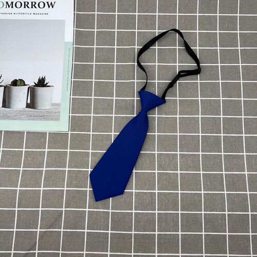 Wholesale children's tie ammonia cotton matte candy color small tie ins Japanese Korean version solid color black student men and women
