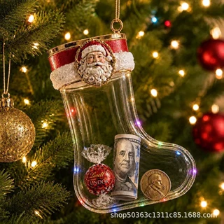 跨境亚马逊实用潮流风Fillable Christmas Stocking圣诞袜工艺品