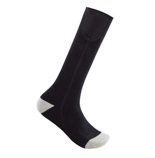 Fűtött zoknik Kültéri hosszú csöves fűtőzokni tiszta pamut elektromos fűtőzokni férfi és női sport töltő meleg láb sízokni_voghion.com