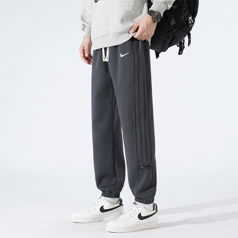 Casual Pants Men's Autumn and Winter New Korean Style Ins Fashionable Sweatpants Loose Ankle Pants Men's Fashionable Comfortable Harlan Pants Casual Pants Men's Autumn and Winter New Korean Style Ins Fashionable Sweatpants Loose Ankle Pants Men's Fashionable Comfortable Harlan Pants