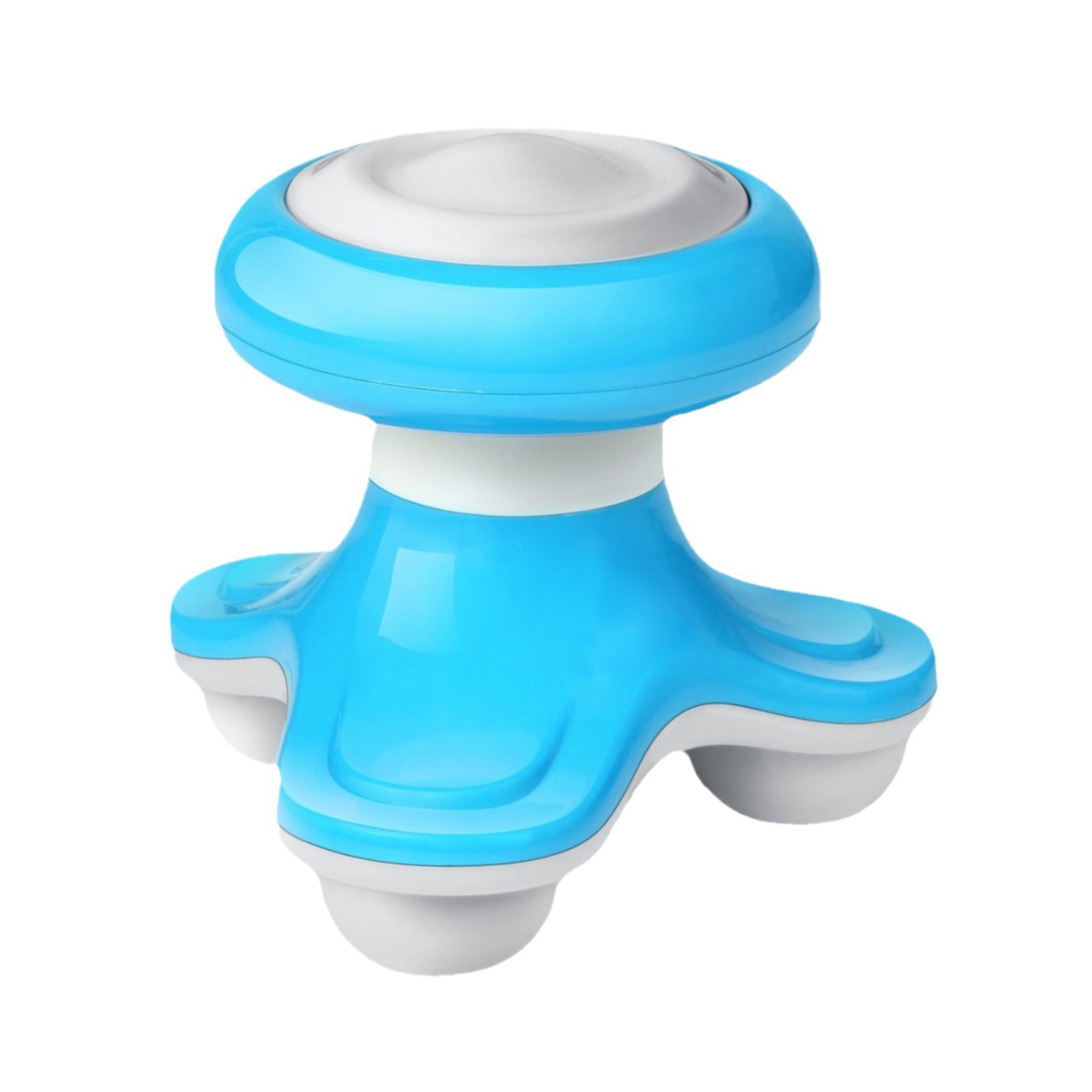 Ola de agua pequeño masajeador triangular MINI eléctrico vibración eléctrica de tres patas mini masajeador de mano fábrica