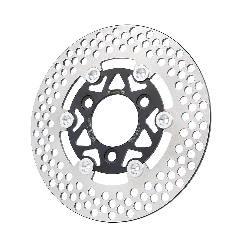 Large Hole 220 Brake Disc Floating Disc Front and Rear Brake Disc for Electric Motorcycle Niu Ninebot Monkey Modified Brake