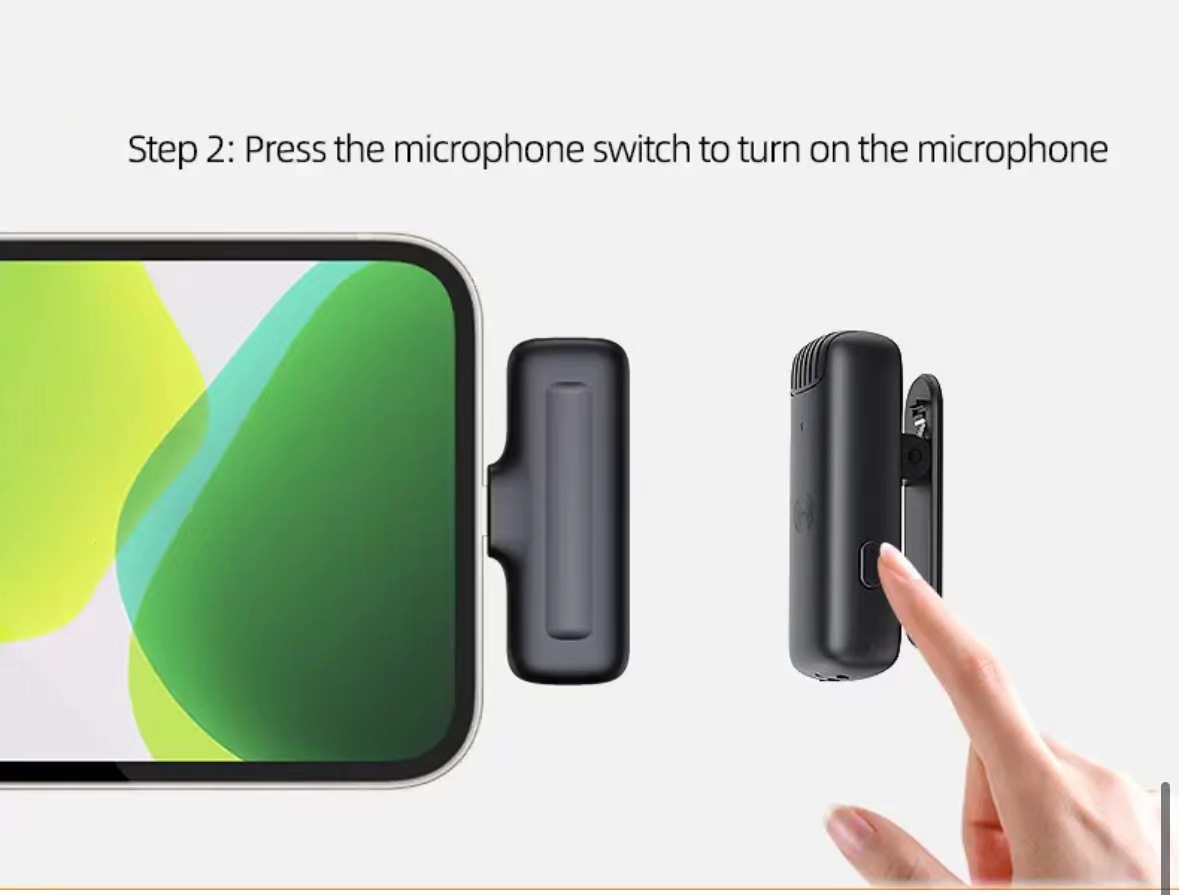 Wireless Clip-on Microphone Image 10