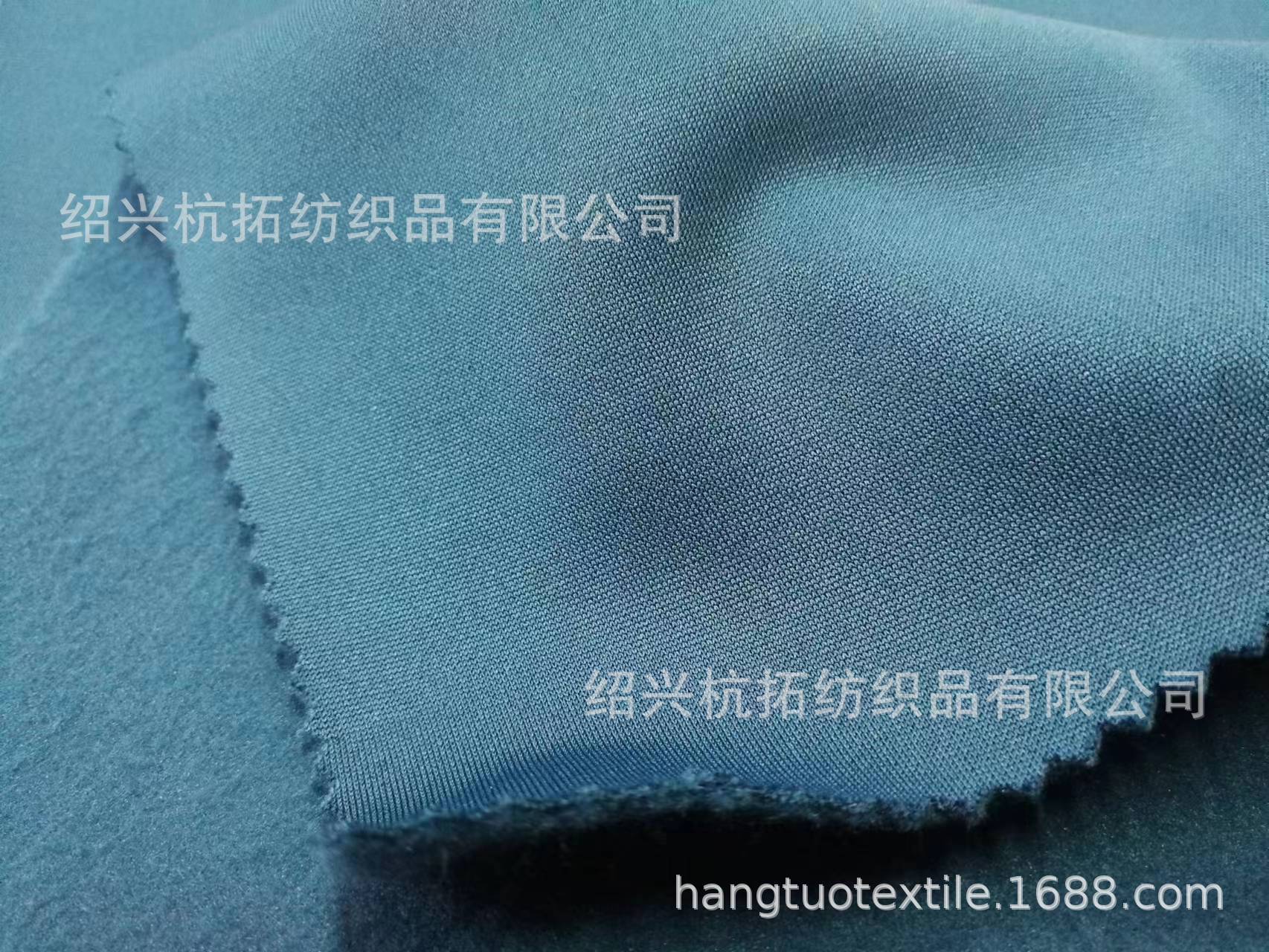 针织200g涤弹力乱三路双面布棉毛布拉毛