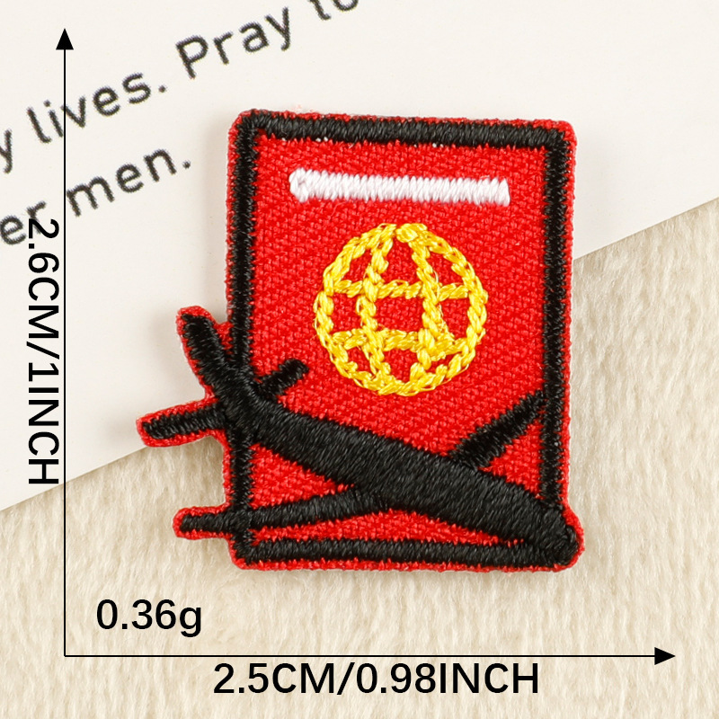 パッチ韓国刺繍パッチクリエイティブ漫画動物食品バッグ DIY アクセサリー한국Wappen パッチ布パッチ|undefined